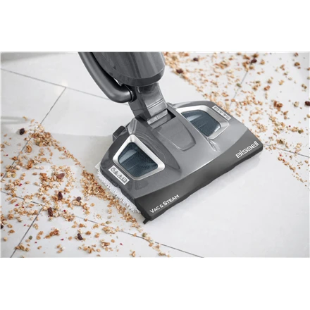 Bissell All-in-one Vacuum and Steam Mop | Vac & Steam | Power 1600 W | Vanduo tank capacity 0.4 L | Titanium/Bossanova Mėlyna