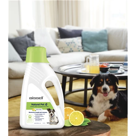 Bissell valymo skystis Carpet Cleaning Solution Natural Wash and Refresh Pet, 1,5 L