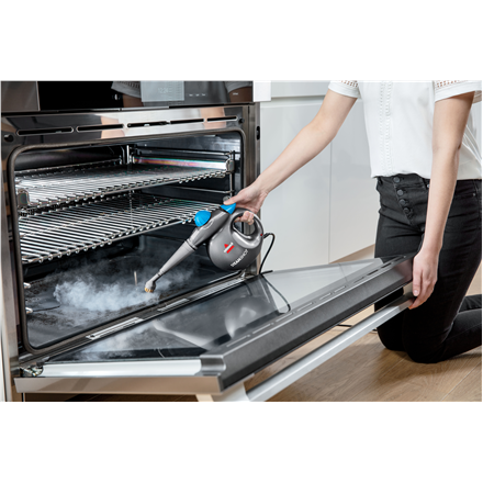 Bissell | Garinis valytuvas | SteamShot | Power 1050 W | Steam pressure 4.5 bar | Vanduo tank capacity 0.36 L | Mėlyna/Titanium