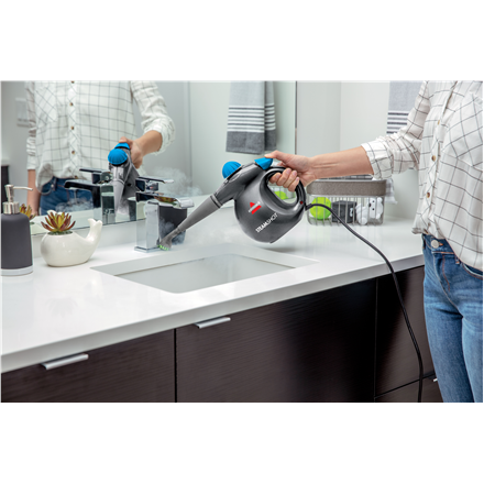 Bissell | Garinis valytuvas | SteamShot | Power 1050 W | Steam pressure 4.5 bar | Vanduo tank capacity 0.36 L | Mėlyna/Titanium