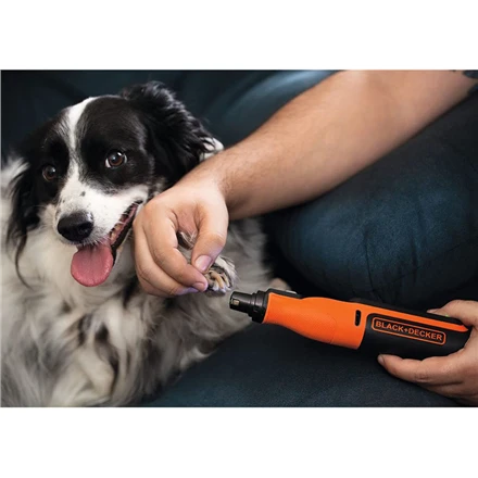 Black & Decker BD šlifuoklis MULTI. 8V +52szt. AKCESORIÓW BCRT8IK