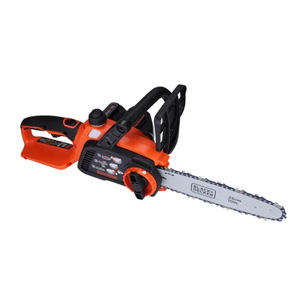 Black & Decker 18V 2,0Ah ličio jonų akumuliatorinis grandininis pjūklas 25 cm, GKC1825L20-QW