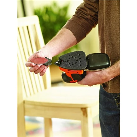 Black & Decker ekscentrinis daugiafunkcis šlifuoklis 120W KA2500K