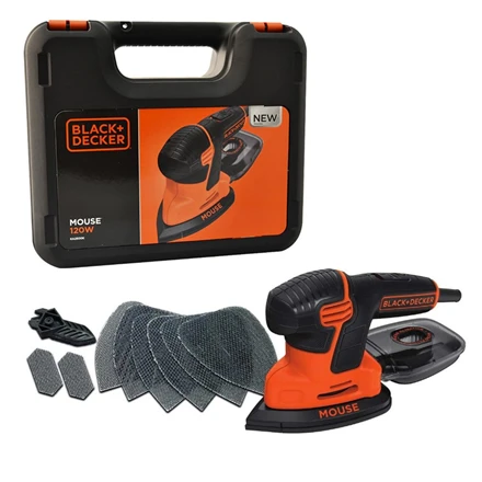 Black & Decker ekscentrinis daugiafunkcis šlifuoklis 120W KA2500K