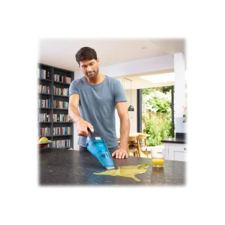 Black & Decker Cikloninis rankinis dulkių siurblys WDC215WA 0,38 L 65 dB 15W Mėlynas