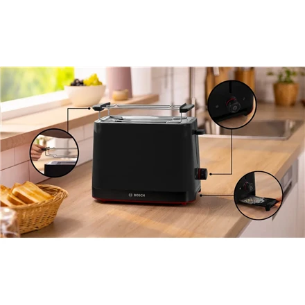 Bosch TAT3M123 Kompaktinis skrudintuvas, MyMoment, Juoda