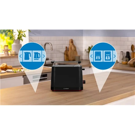 Bosch TAT3M123 Kompaktinis skrudintuvas, MyMoment, Juoda