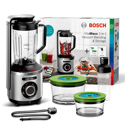 Bosch MMBV625M vakuminis plakiklis, VitaMaxx, 1000 W, sidabrinis