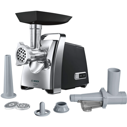 Bosch MFW67450 Mėsmalė, ProPower, 2000 W, Juoda, chromas