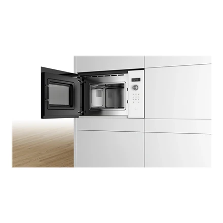 Bosch BFL524MW0 Serija 6, Įmontuojamoji mikrobangų krosnelė, Balta