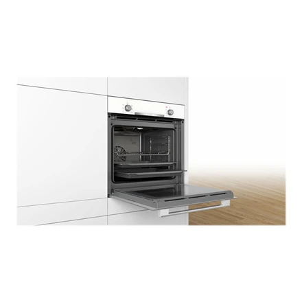 Bosch HBA530BW0S Serija 2, Įmontuojamoji orkaitė, 60 x 60 cm, Balta