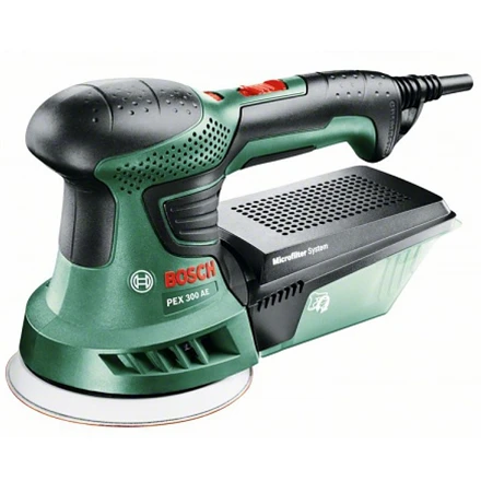 Ekscentrinis šlifuoklis Bosch PEX 300 AE Compact