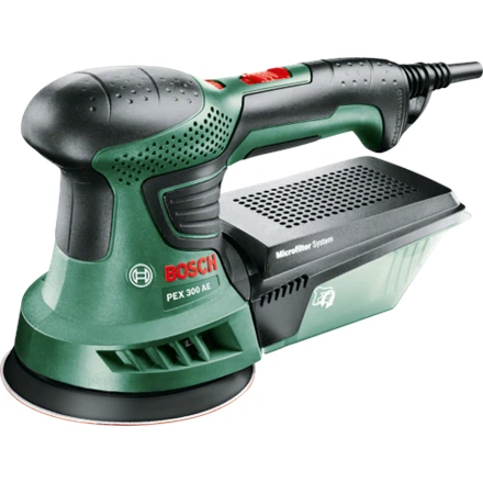Ekscentrinis šlifuoklis Bosch PEX 300 AE Compact