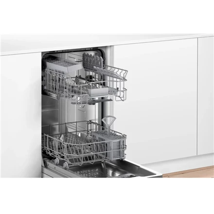 Įmontuojama indaplovė Bosch SPV2IKX10E 45 cm