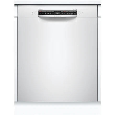 Bosch Series 6, built-under indaplovė, 60 cm, Baltas SMU6ZCW00S