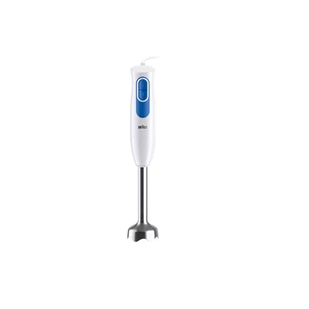 BRAUN MultiQuick 2 Rankinis maišytuvas MQ20236MWH, 600W, Nerūdijantis plienas blades, Baltas/mėlynas