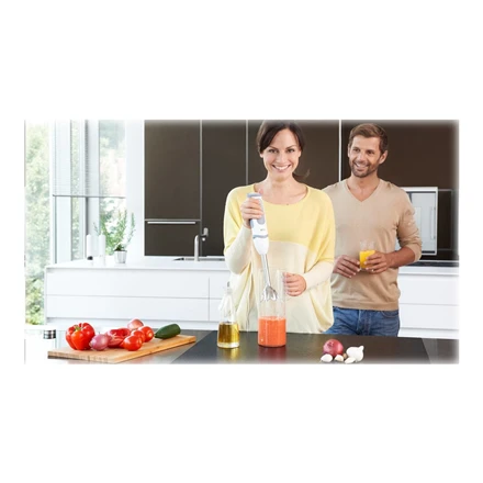 BRAUN Rankinis maišytuvas MQ 5235 WH MultiQuick 5 Vario, 1000W, Nerūdijantis plienas blades, 21 variable speeds, Baltas