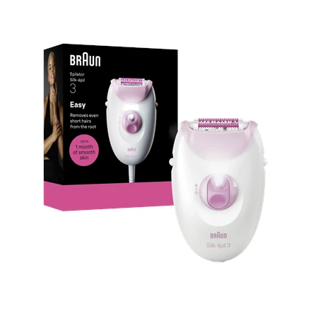 BRAUN SE3-000 Silk epil 3 Epiliatorius