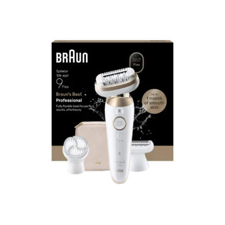 SES9-060 3D Braun Silk•épil 9 Flex Epiliatorius