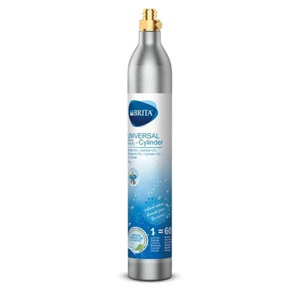 BRITA SodaOne CO2 angliarūgštės cilindras, 425 g, 60l
