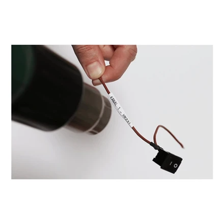 Brother | HSe-211E | Juodas on baltas | Thermal | Roll (0.52 cm x 1.5 m)