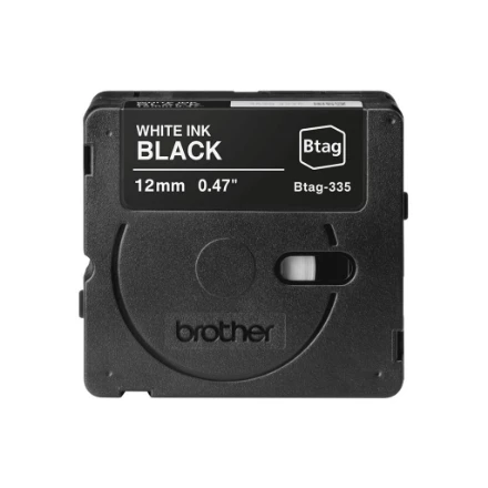 Brother BTAG-335 | Baltas on Juodas | Btag
