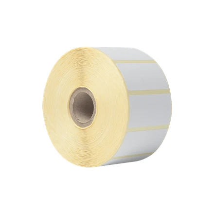 BROTHER DIRECT THERMAL LABEL ROLL 51X26 MM / 1900 LABELS/ROLL (PK OF 16)