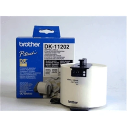 Brother Brolis | DK-11202 Siuntimo etiketės | Baltas | DK | 62mm x 100mm