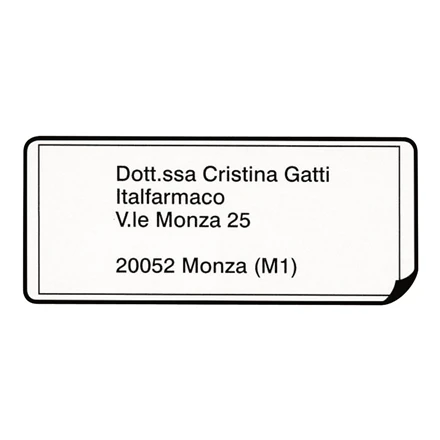 Brother Brolis | DK-11208 Didelės adresų etiketės | Baltas | DK | 38mm x 90mm