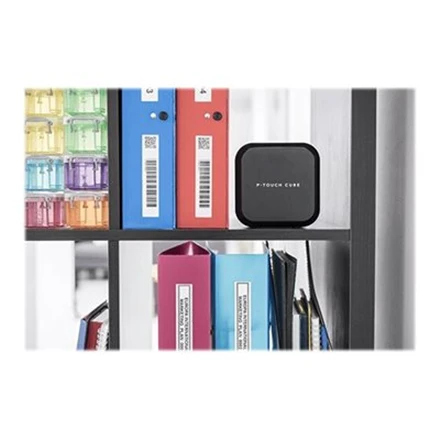 BROTHER PT-P710BT CUBE PLUS, LABEL THERMO Spausdintuvas PORTABLE, USB, BT (Juodas)