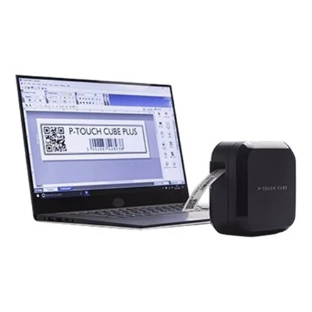 BROTHER PT-P710BT CUBE PLUS, LABEL THERMO Spausdintuvas PORTABLE, USB, BT (Juodas)