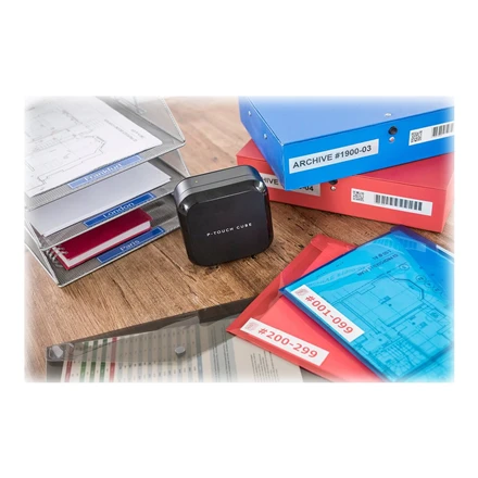 BROTHER PT-P710BT CUBE PLUS, LABEL THERMO Spausdintuvas PORTABLE, USB, BT (Juodas)