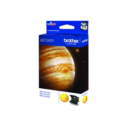 Brother Brolis LC-1240Y | Rašalo kasetė | Geltona