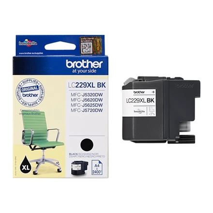 Brother Brolis LC-229XLBK | Rašalo kasetė | Juodas