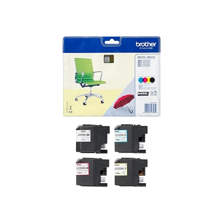 Brother LC-229XLVALBP Multipack | Rašalo kasetė | Juodas, Cyan, Magenta, Geltona