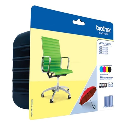 Brother LC-229XLVALBP Multipack | Rašalo kasetė | Juodas, Cyan, Magenta, Geltona