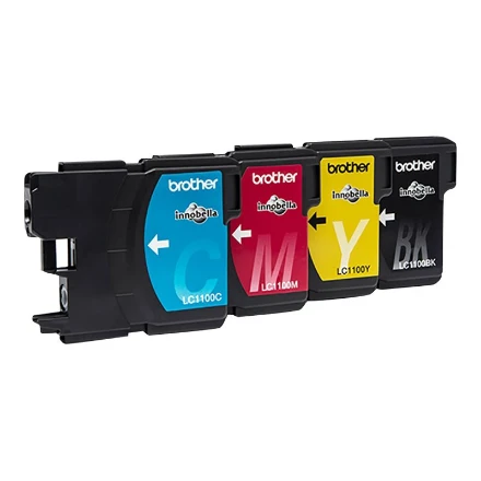 Rašalo kasetė Brother LC1100 CMYK | DCP395CN/DCP585CW/DCP6690CW