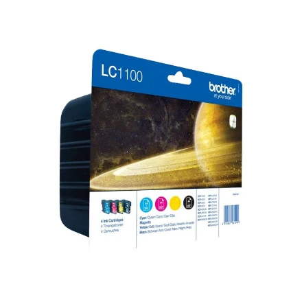 Rašalo kasetė Brother LC1100 CMYK | DCP395CN/DCP585CW/DCP6690CW