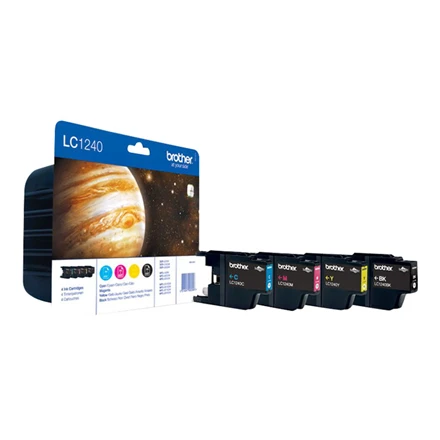 BROTHER VALUE PACK (LC-1240 BK/C/M/Y)