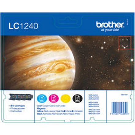 BROTHER VALUE PACK (LC-1240 BK/C/M/Y)