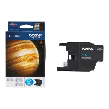 Brother LC1240C | Rašalo kasetė | Žydra spalva