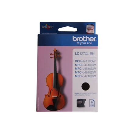 Brother Brolis LC127XLBK | Rašalo kasetė | Juodas