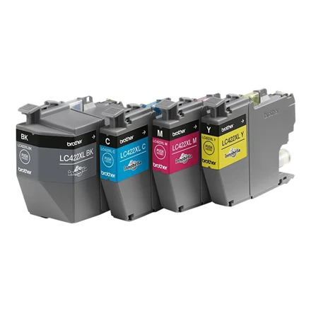BROTHER LC422XL HY VAL BP INK&DR SEC TAG(BH19MB)