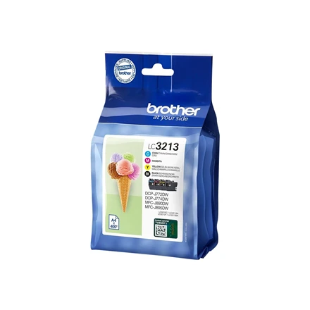 Brother VALUE PACK NELIVÄRIPAKKAUS (LC3213BK/C/M/Y)