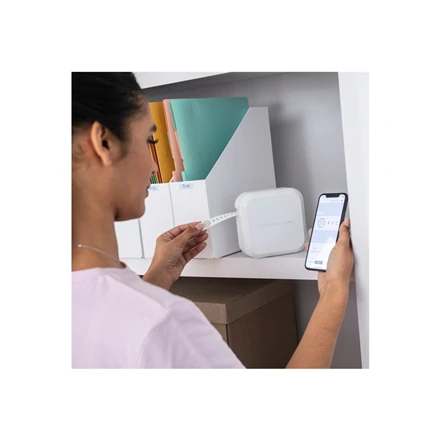 BROTHER PT-P710BTH CUBE PLUS, LABEL THERMO Spausdintuvas PORTABLE, USB, BT (Baltas)