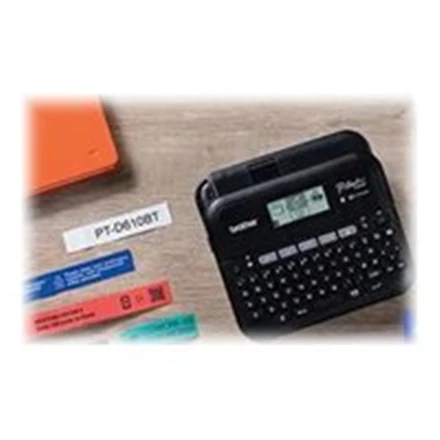 BROTHER PT-D610BTVP DESKTOP LABEL THERMO Spausdintuvas, BT, 30MM/SEC + CASE + SAMPLE TAPE, Spalvotas DISPLAY