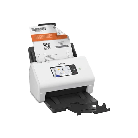 Skeneris BROTHER ADS-4900W DOCUMENT SCANNER, A4, DUPLEX, USB, LAN, WIFI, 60PPM