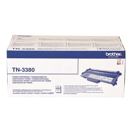 Brother TN-3380 | Toneris Cartridge | Juodas