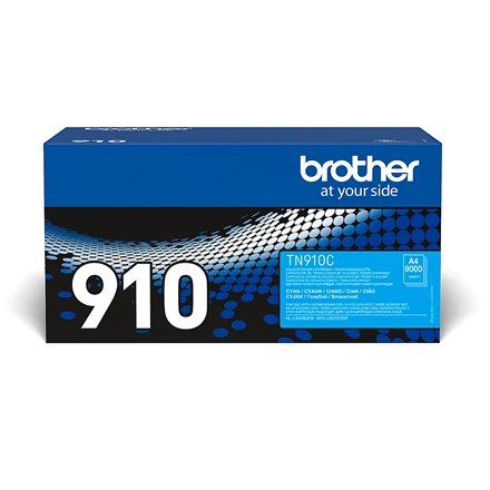 BROTHER TN-910C žydras toneris, itin didelės išeigos, 9000 psl.