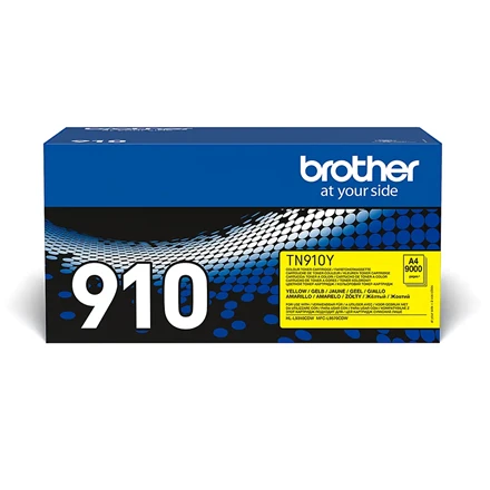 BROTHER TN-910Y Geltonas toneris, itin didelės išeigos, 9000 psl.
